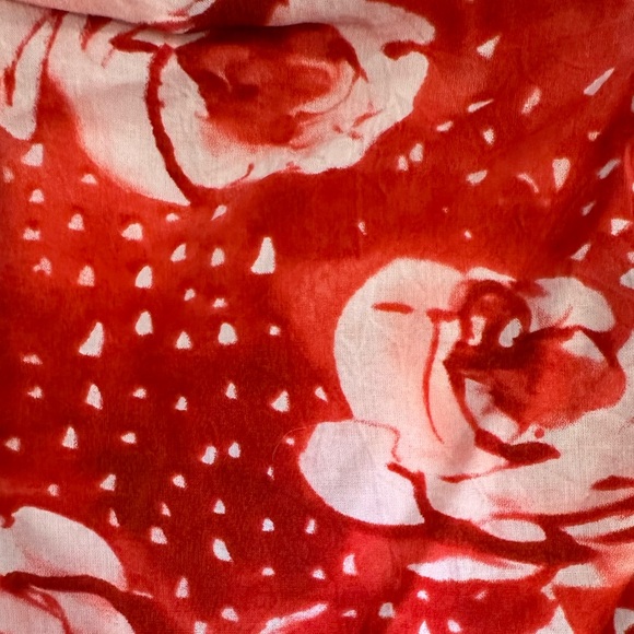 Reformation Corfu Dress Wrap Tie Up Valentines Rose Flower Print - Picture 4 of 6